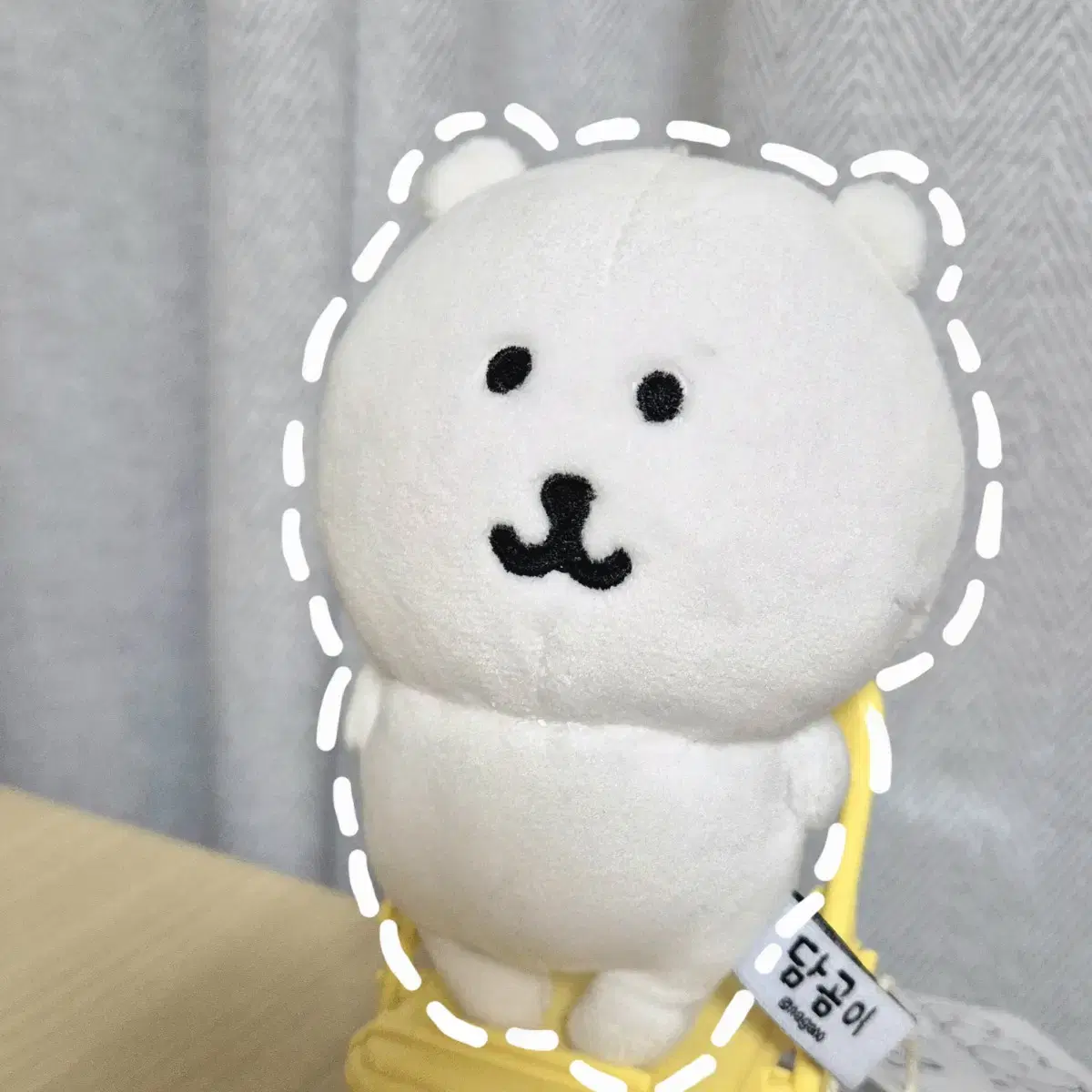 농담곰 담곰이 가방고리 (키링)